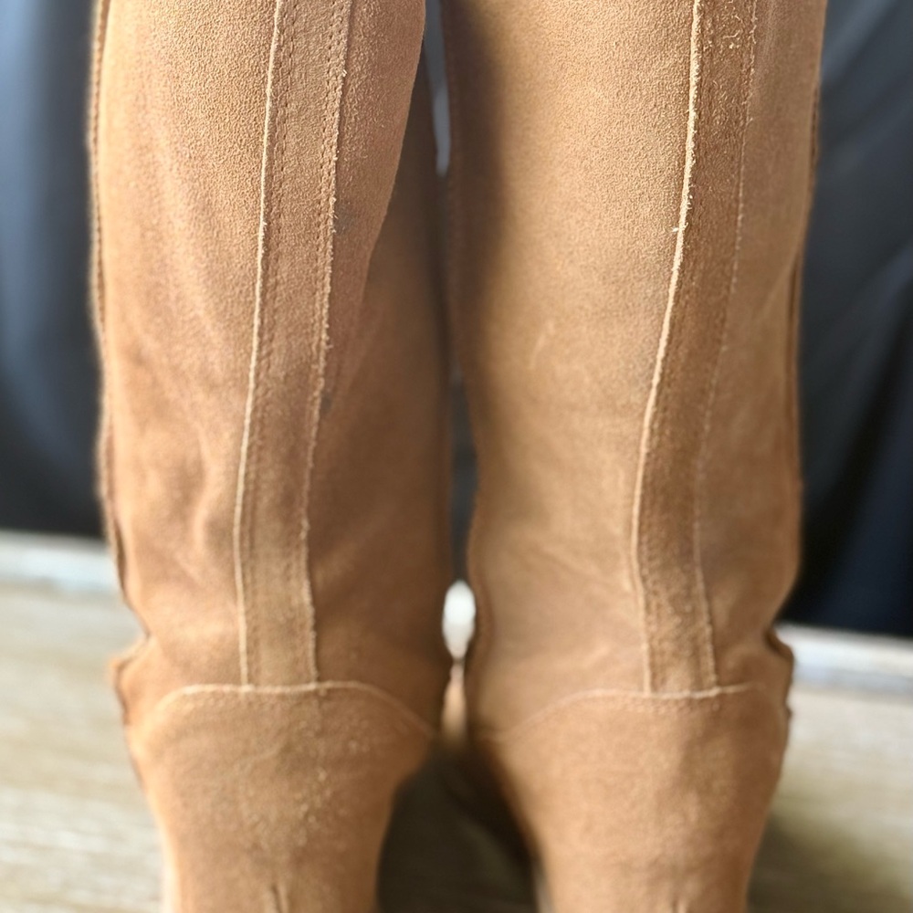 Skechers SKCH 3 women’s suede wedge boots - Picture 3 of 8
